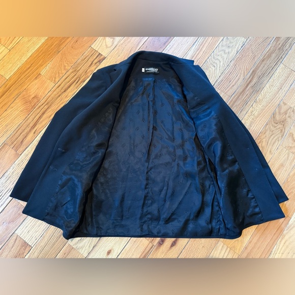 Vintage Givenchy Sport Black Jacket/Blazer Women’s Size 8 Gold Buttons READ - Picture 11 of 16